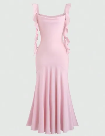 Rochie medie SHEIN, roz