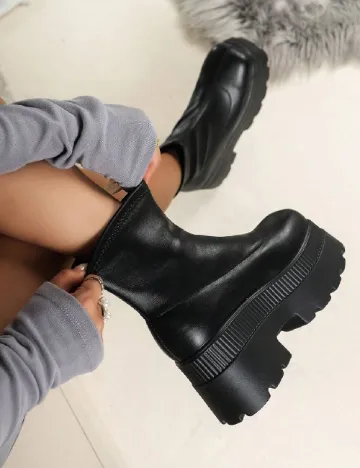 Botine SHEIN, negru