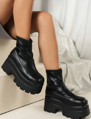 Botine SHEIN, negru