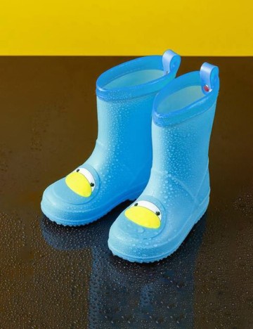 Cizme de ploaie Shein Kids, albastru