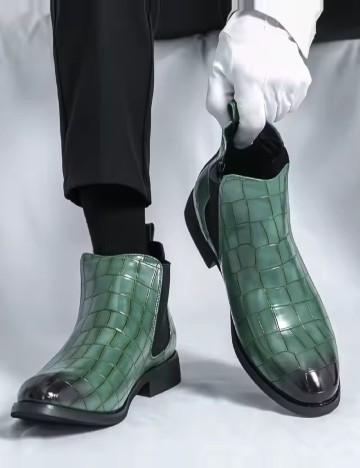 Botine SHEIN, verde