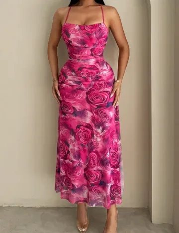 Rochie medie SHEIN, roz