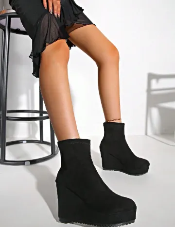 Botine SHEIN, negru