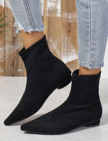 Botine SHEIN, negru