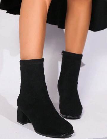 Botine SHEIN, negru