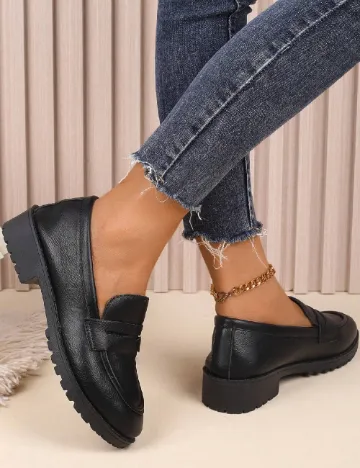 Mocasini SHEIN, negru