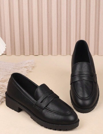 Mocasini SHEIN, negru