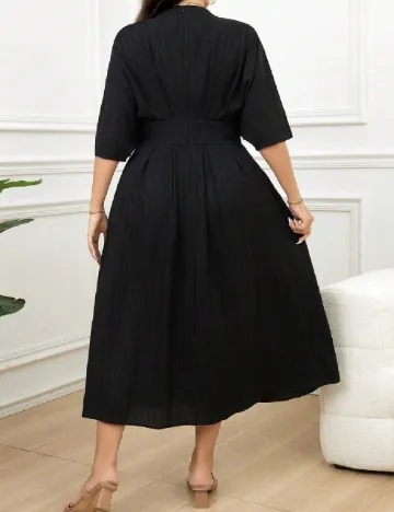 Rochie medie SHEIN CURVE, negru Negru