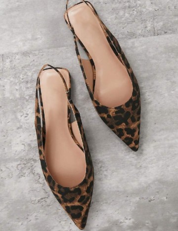 Balerini SHEIN, animal print