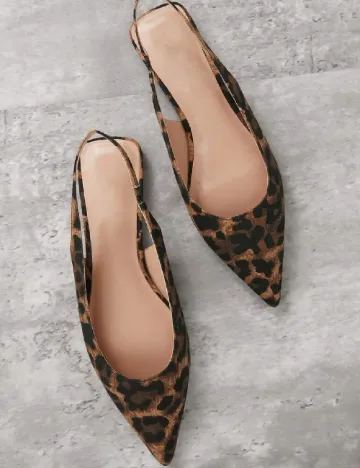 Balerini SHEIN, animal print