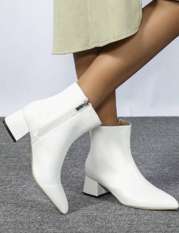 Botine Cuccoo, alb