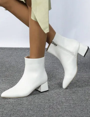 Botine Cuccoo, alb