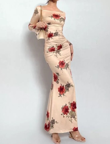 Rochie lunga SHEIN, floral