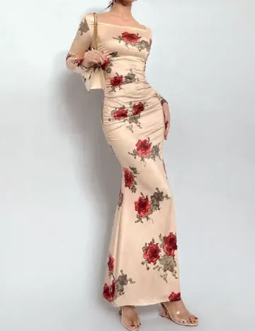 Rochie lunga SHEIN, floral