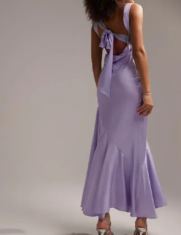 Rochie lunga ASOS, lila Mov