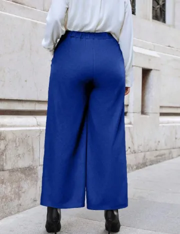Pantaloni SHEIN CURVE, albastru