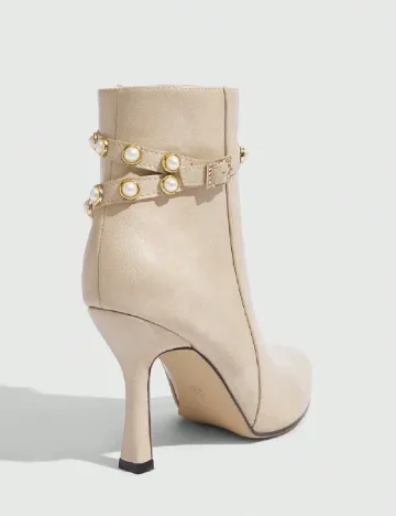 Botine SHEIN, crem