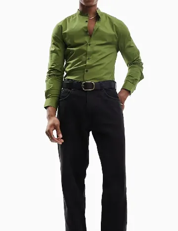 Camasa ASOS, verde Verde
