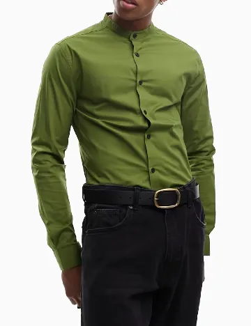 Camasa ASOS, verde Verde