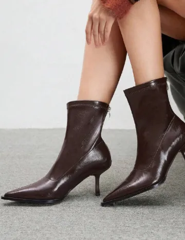 Botine Cuccoo, maro