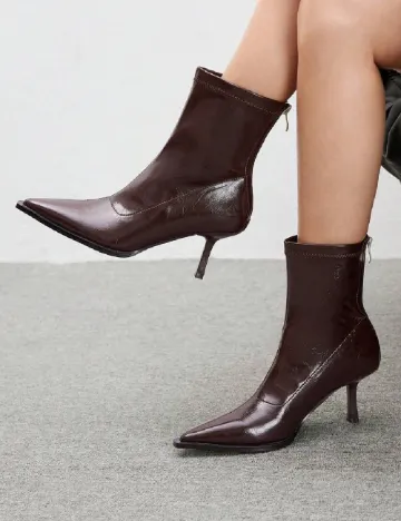 Botine Cuccoo, maro