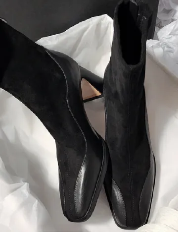 Botine SHEIN, negru