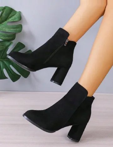 Botine SHEIN, negru