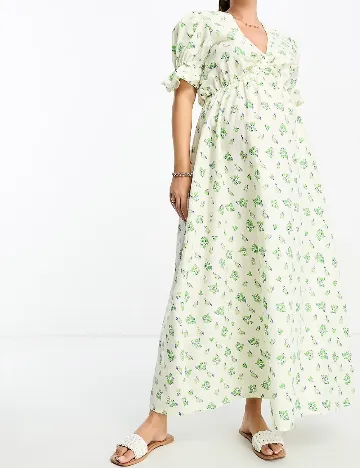 Rochie lunga Asos Maternity, floral print
