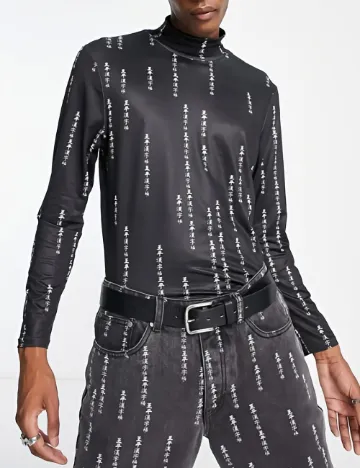 Bluza LIQUOR N POKER, negru Negru