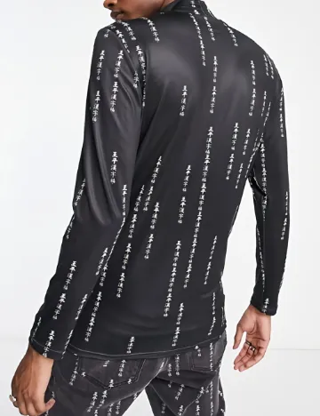 Bluza LIQUOR N POKER, negru Negru