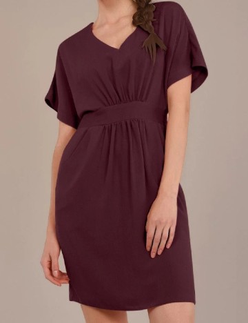 Rochie scurta Closet London, visiniu