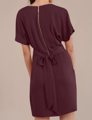 Rochie scurta Closet London, visiniu