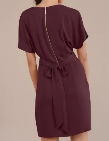 Rochie scurta Closet London, visiniu