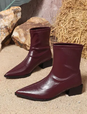 Botine SHEIN, visiniu