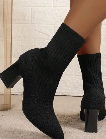 Botine SHEIN, negru
