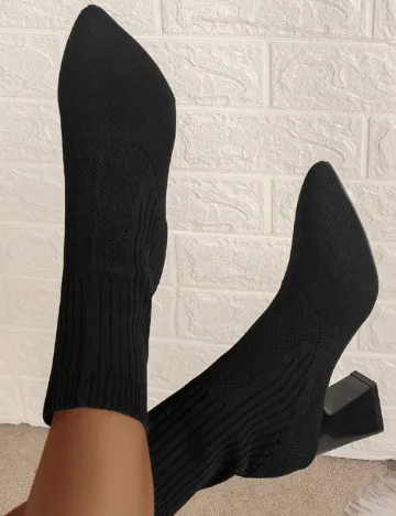 Botine SHEIN, negru