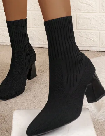 Botine SHEIN, negru