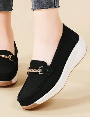 Mocasini SHEIN, negru