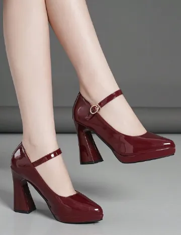 Pantofi SHEIN, rosu