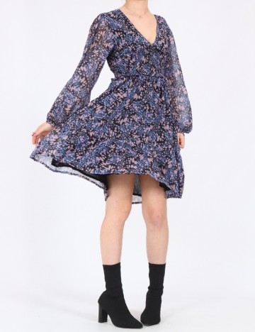 Rochie scurta Bolongaro Trevor, mix culori