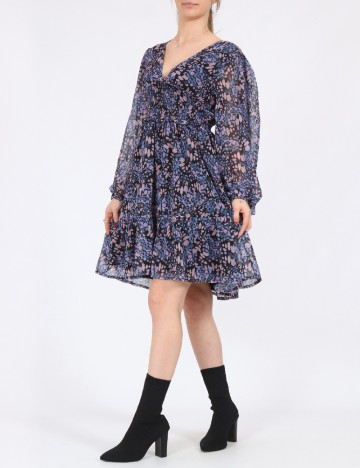Rochie scurta Bolongaro Trevor, mix culori
