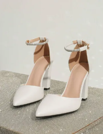 Pantofi SHEIN, alb