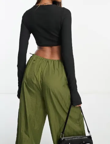 Top ASOS, negru