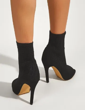 Botine SHEIN, negru