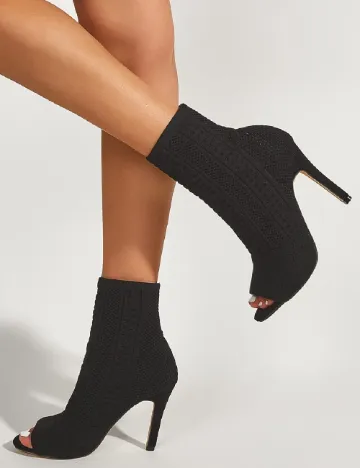 Botine SHEIN, negru