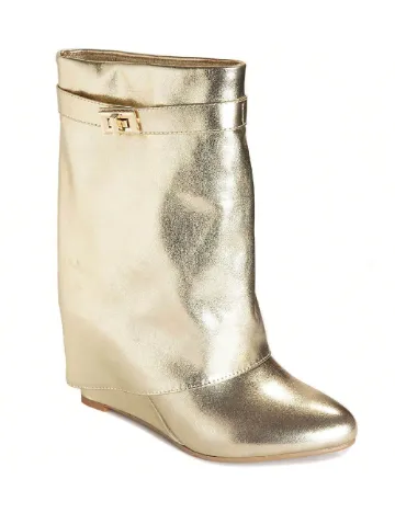Botine SHEIN, auriu