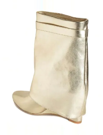 Botine SHEIN, auriu
