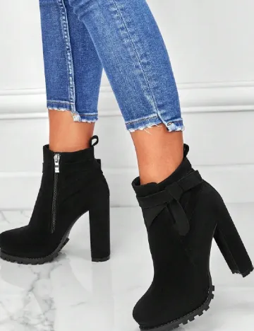 Botine SHEIN, negru