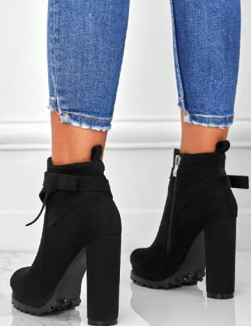 Botine SHEIN, negru