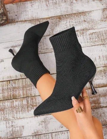 Botine SHEIN, negru